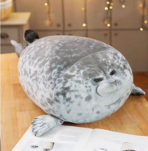 Load image into Gallery viewer, Plush Seal Pillow
