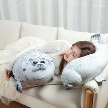 Load image into Gallery viewer, Plush Seal Pillow
